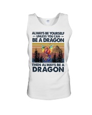 T-SHIRT - COLORFUL DRAGON - ALWAYS BE YOURSELF Unisex Tank tile