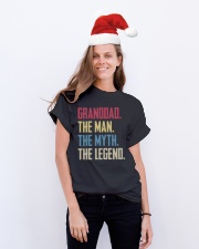 GRANDDAD - THE MYTH - THE LEGEND Classic T-Shirt lifestyle-holiday-crewneck-front-1