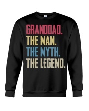 GRANDDAD - THE MYTH - THE LEGEND Crewneck Sweatshirt thumbnail