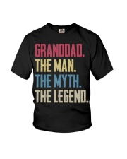 GRANDDAD - THE MYTH - THE LEGEND Youth T-Shirt thumbnail