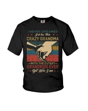 GRANDMA - VINTAGE - CRAZY GRANDMA Youth T-Shirt thumbnail
