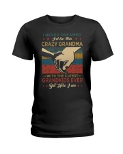 GRANDMA - VINTAGE - CRAZY GRANDMA Ladies T-Shirt thumbnail