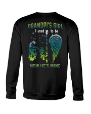 Grandpi's girl- I used to be his angel now he's mine Crewneck Sweatshirt tile