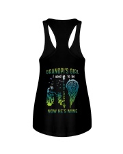 Grandpi's girl- I used to be his angel now he's mine Ladies Flowy Tank tile