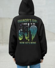Grandpi's girl- I used to be his angel now he's mine Hooded Sweatshirt apparel-hooded-sweatshirt-lifestyle-back-105