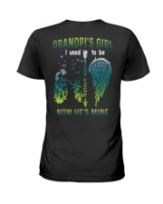 Grandpi's girl- I used to be his angel now he's mine Ladies T-Shirt tile