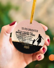 You Are Braver Than You Believe - Personalized Circle ornament - single (porcelain) aos-circle-ornament-single-porcelain-lifestyles-09
