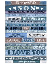 DAD TO SON 16x24 Poster front