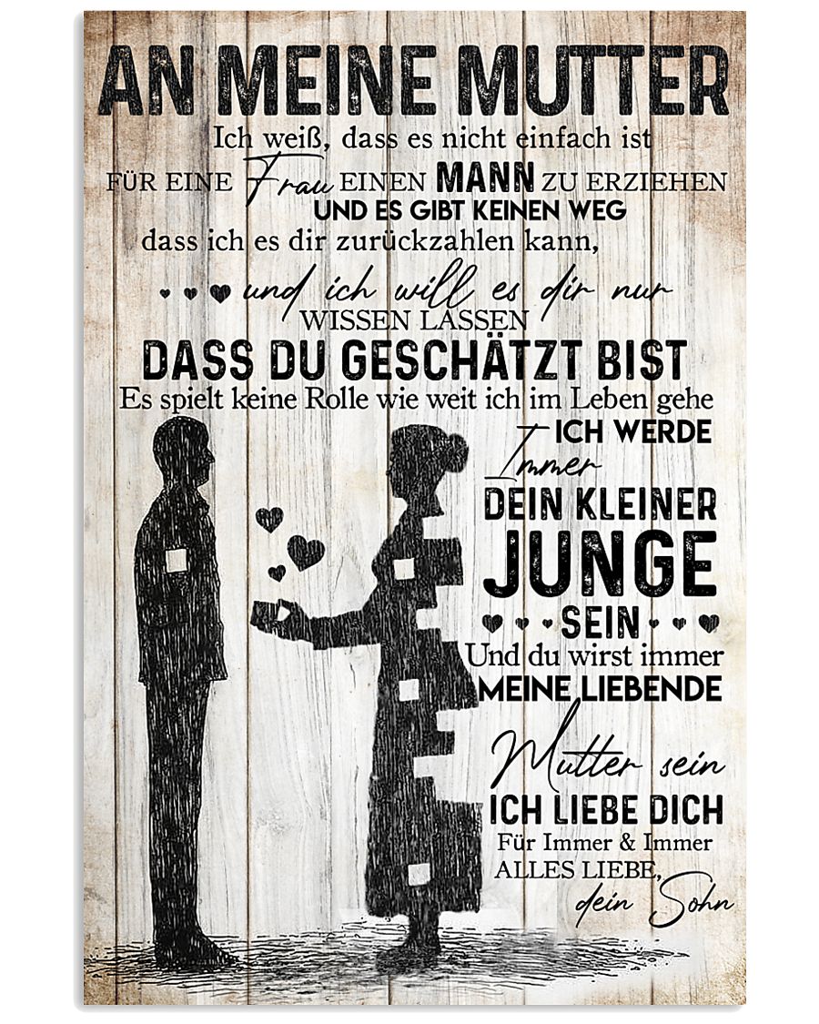 AN MEINE MUTTER 16x24 Poster