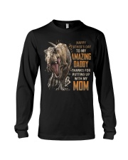T-SHIRT - TO MY BONUS DAD - DINOSAUR Long Sleeve Tee tile