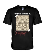 TO KIDS - BORN TO BE - SCHOOLg V-Neck T-Shirt thumbnail