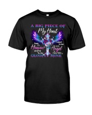 Angel - Grandpa - A Big Piece Of My Heart Lives Classic T-Shirt front