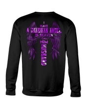 Husband - Cross - I Have A Guardian Angel Crewneck Sweatshirt tile