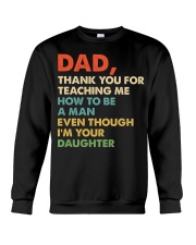 Dad Thank you for teaching me Crewneck Sweatshirt thumbnail