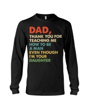 Dad Thank you for teaching me Long Sleeve Tee thumbnail