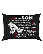 Dad To Son - Hugging - If I Could Give Rectangular Pillowcase back