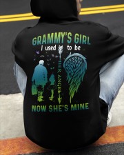 Grammy's girl- I used to be his angel now he's mine Hooded Sweatshirt apparel-hooded-sweatshirt-lifestyle-back-95