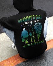 Grammy's girl- I used to be his angel now he's mine Hooded Sweatshirt apparel-hooded-sweatshirt-lifestyle-back-96