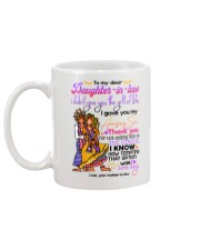 MOM TO DAUGHTER IN LAW Mug back