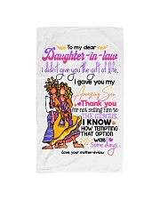MOM TO DAUGHTER IN LAW Hand Towel thumbnail