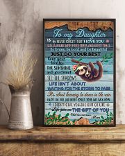 POSTER - TO MY DAUGHTER - SLOTH - LOVE YOU 16x24 Poster lifestyle-poster-3