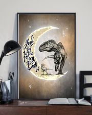 TO KIDS - I LOVE YOU - TO THE MOON 16x24 Poster lifestyle-poster-2