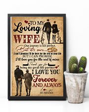 TO MY WIFE - HAND IN HAND - I LOVE YOU 16x24 Poster lifestyle-poster-8