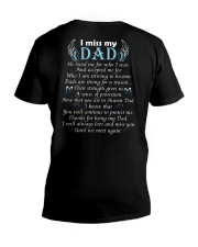 I miss my Dad V-Neck T-Shirt tile