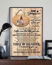 To Daughter - Hugging - I Sometimes Wish You Were 16x24 Poster lifestyle-poster-2