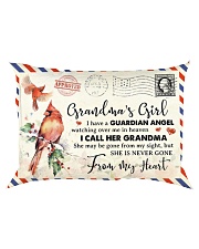 Angel Grandma - I Have A Guardian Angel Watching Rectangular Pillowcase front