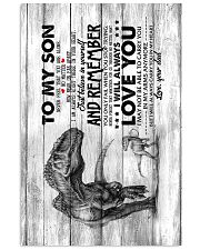 Saurus - Dad To Son - Never Feel That You Are Vertical Poster tile