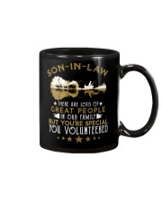 SON-IN-LAW - FISHING - VINTAGE - YOU VOLUNTEERED Mug tile