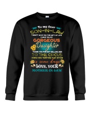 TO MY SON-IN-LAW - FUNNY T-SHIRT - CIRCUS Crewneck Sweatshirt thumbnail