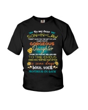 TO MY SON-IN-LAW - FUNNY T-SHIRT - CIRCUS Youth T-Shirt thumbnail