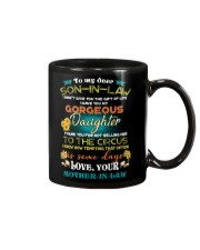 TO MY SON-IN-LAW - FUNNY T-SHIRT - CIRCUS Mug thumbnail