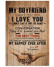 TO MY BOYFRIEND 16x24 Poster front