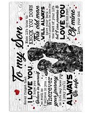 To My Son - Hugging - I Hope You Believe 16x24 Poster front