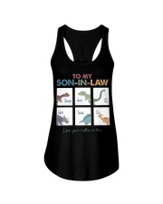 TO MY SON-IN-LAW - DINOSAUR - I LOVE YOU Ladies Flowy Tank thumbnail