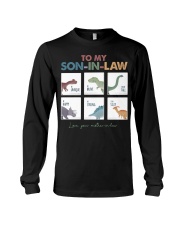 TO MY SON-IN-LAW - DINOSAUR - I LOVE YOU Long Sleeve Tee thumbnail