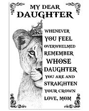 MOM TO DAUGHTER 16x24 Poster front