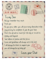 Gift For Son - Fleece Blanket Small Fleece Blanket - 30" x 40" front