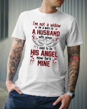 Angel Husband - To A Husband With Wings Classic T-Shirt lifestyle-mens-crewneck-front-6