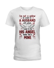 Angel Husband - To A Husband With Wings Ladies T-Shirt tile
