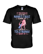 IF I'M SPOILED - T REX - GOT IT V-Neck T-Shirt thumbnail