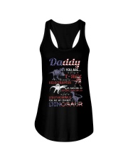 Daddy dinosaur Ladies Flowy Tank tile