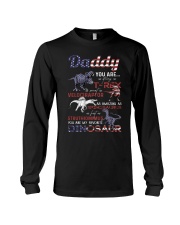 Daddy dinosaur Long Sleeve Tee tile