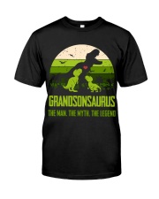 T-SHIRT - TO GRANDSON - T REX - THE LEGEND Classic T-Shirt thumbnail