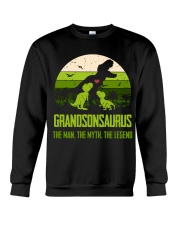 T-SHIRT - TO GRANDSON - T REX - THE LEGEND Crewneck Sweatshirt thumbnail
