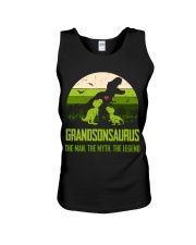 T-SHIRT - TO GRANDSON - T REX - THE LEGEND Unisex Tank thumbnail