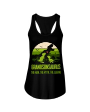 T-SHIRT - TO GRANDSON - T REX - THE LEGEND Ladies Flowy Tank thumbnail